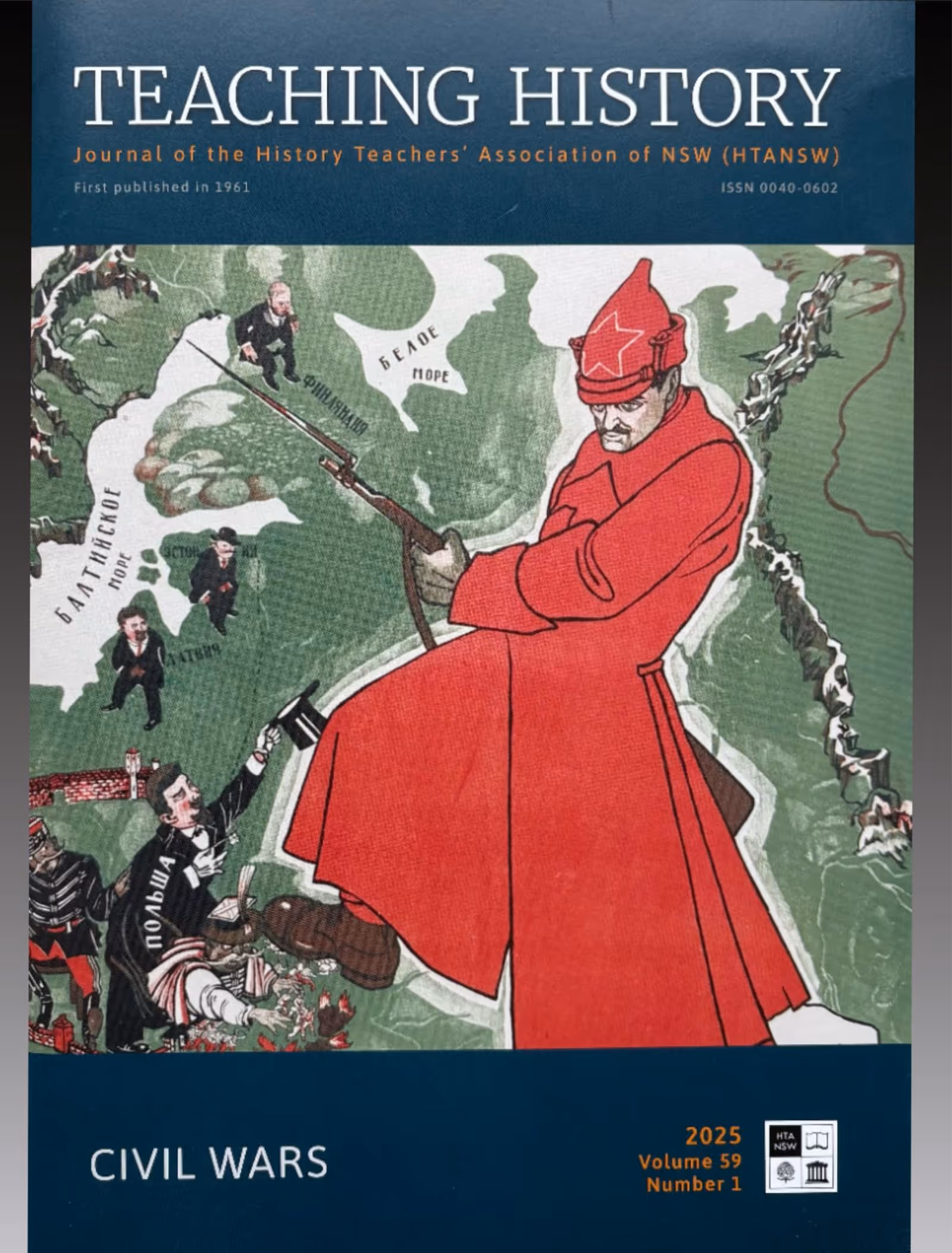Published on: Teaching History, Journal of the History Teachers' Association of NSW(HTANSW), First published in 1961, ISSN 0040-0602, Vol 59, No. 1, 2025