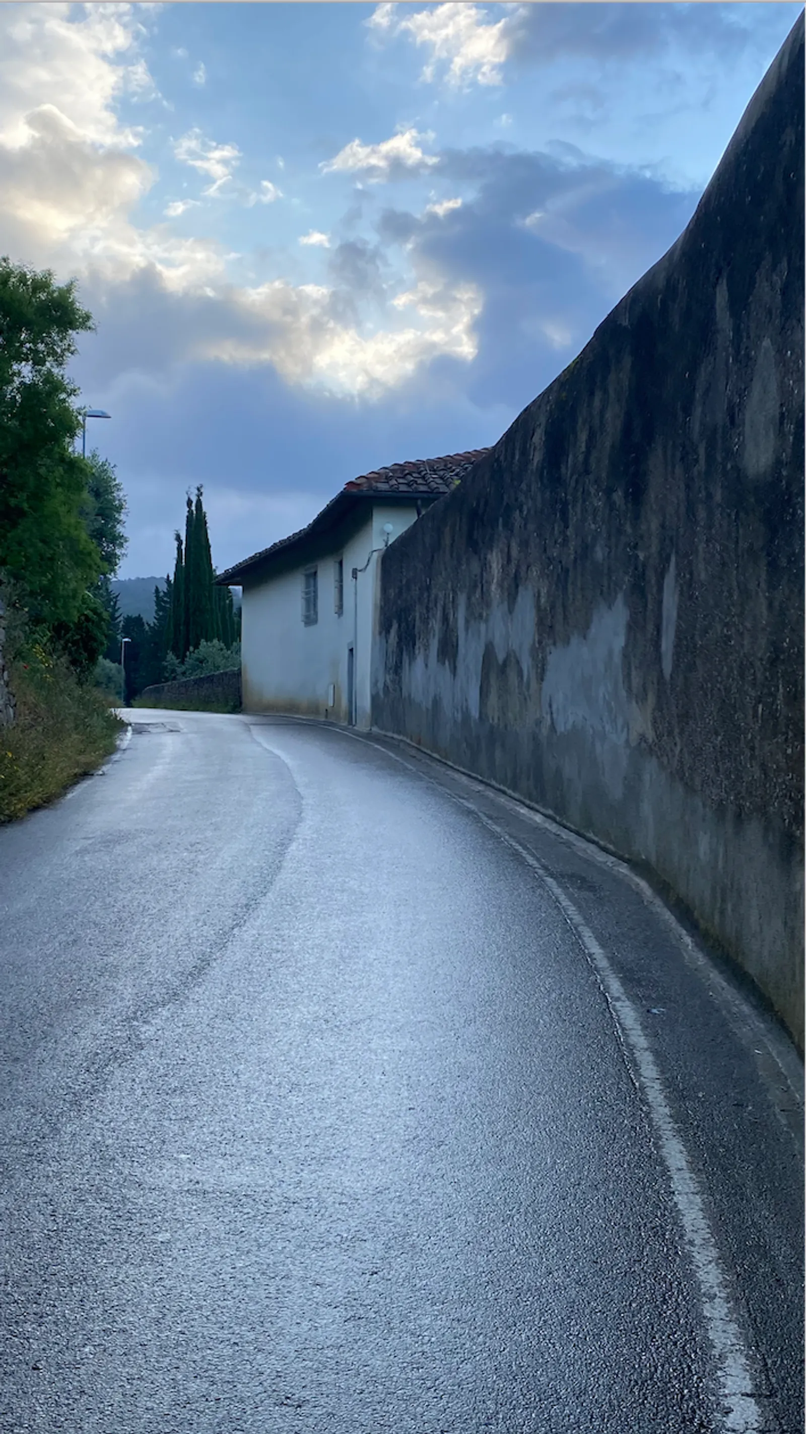 Caption: Small guesthouse in the vicinity of Villa I Tatti, May 2023, Photograph: Lü Peng