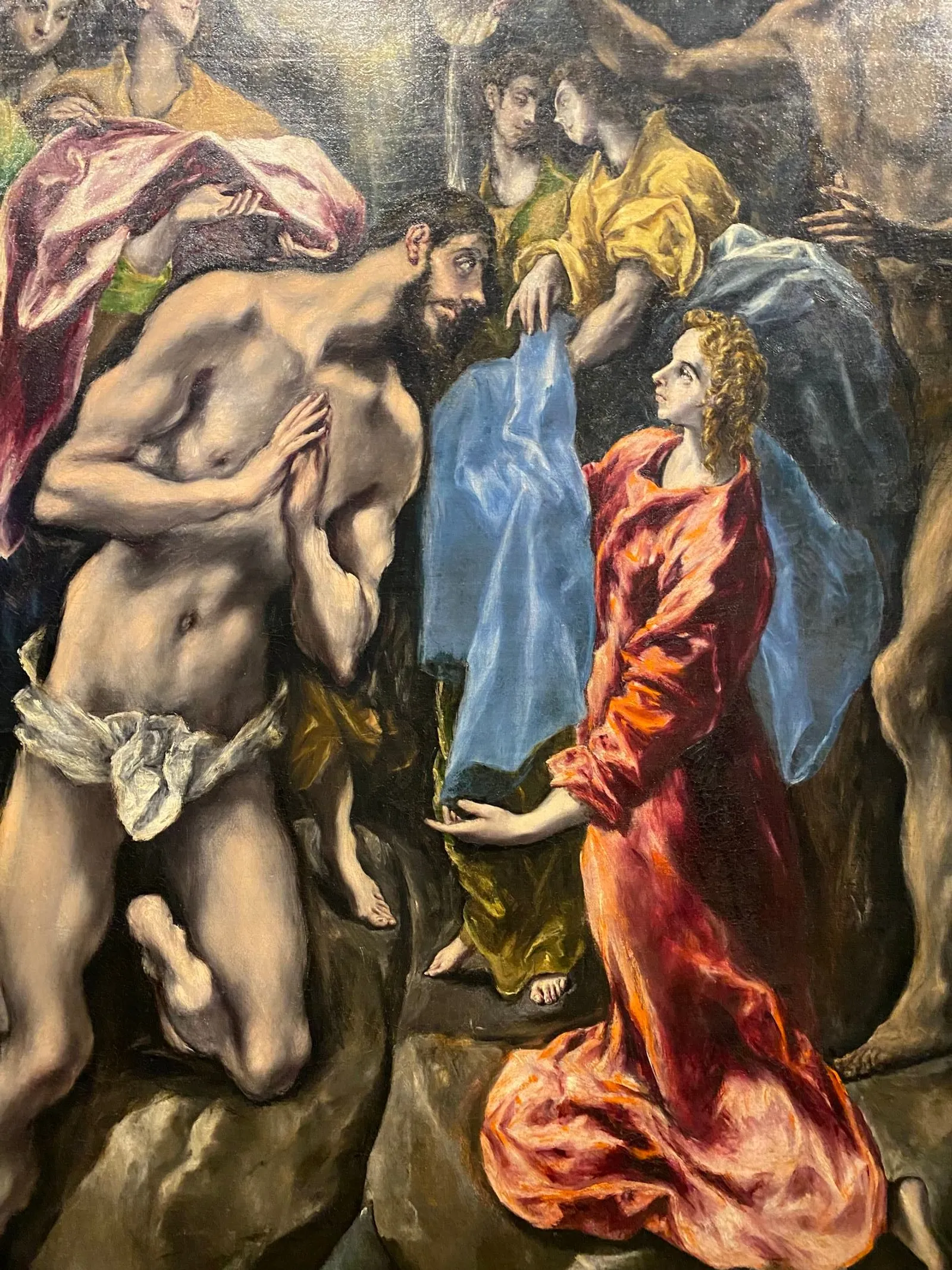 Captions: Work by El Greco 