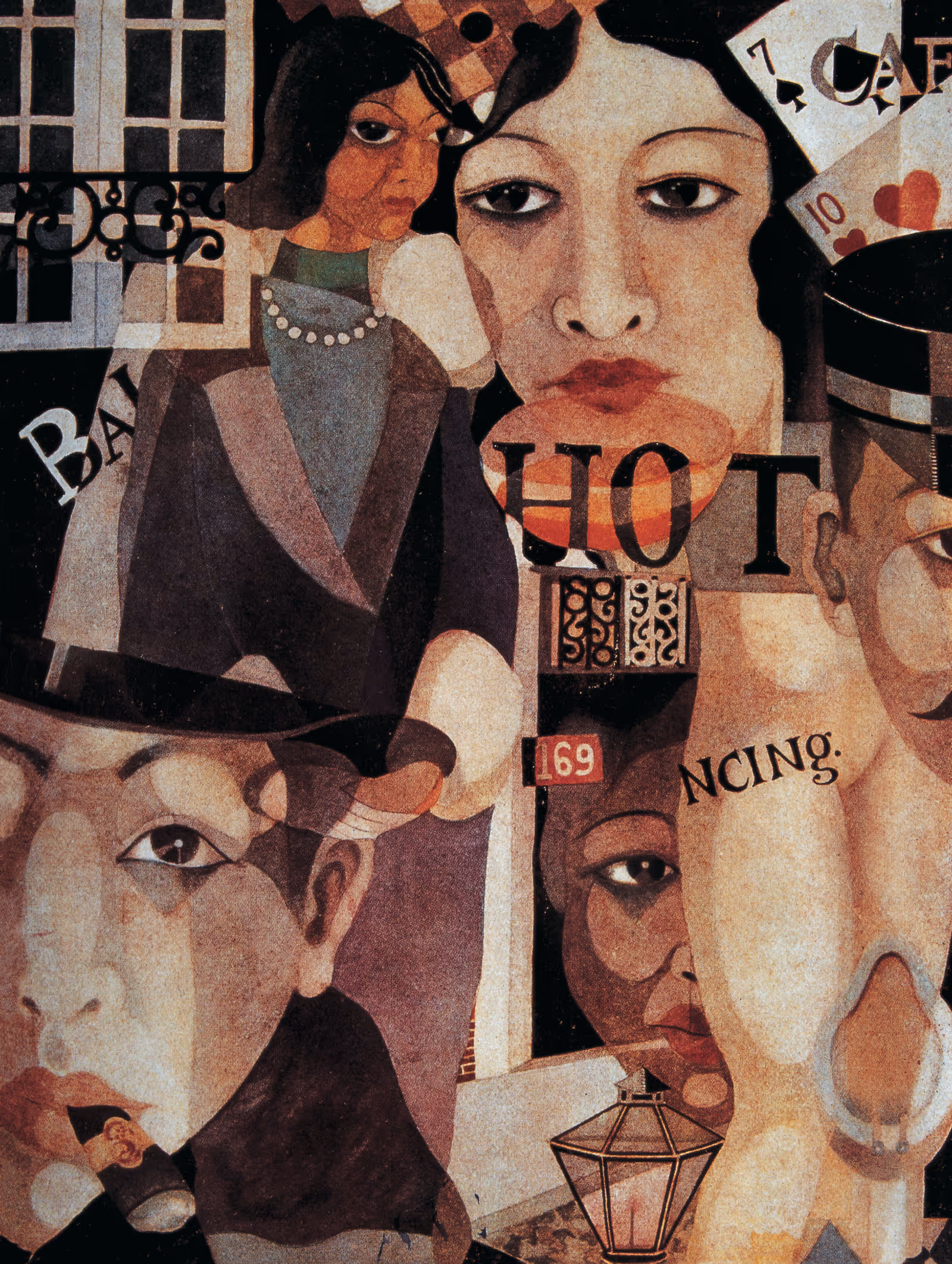 庞薰琹， 《如此巴黎》，布面油画， 1931年作于上海